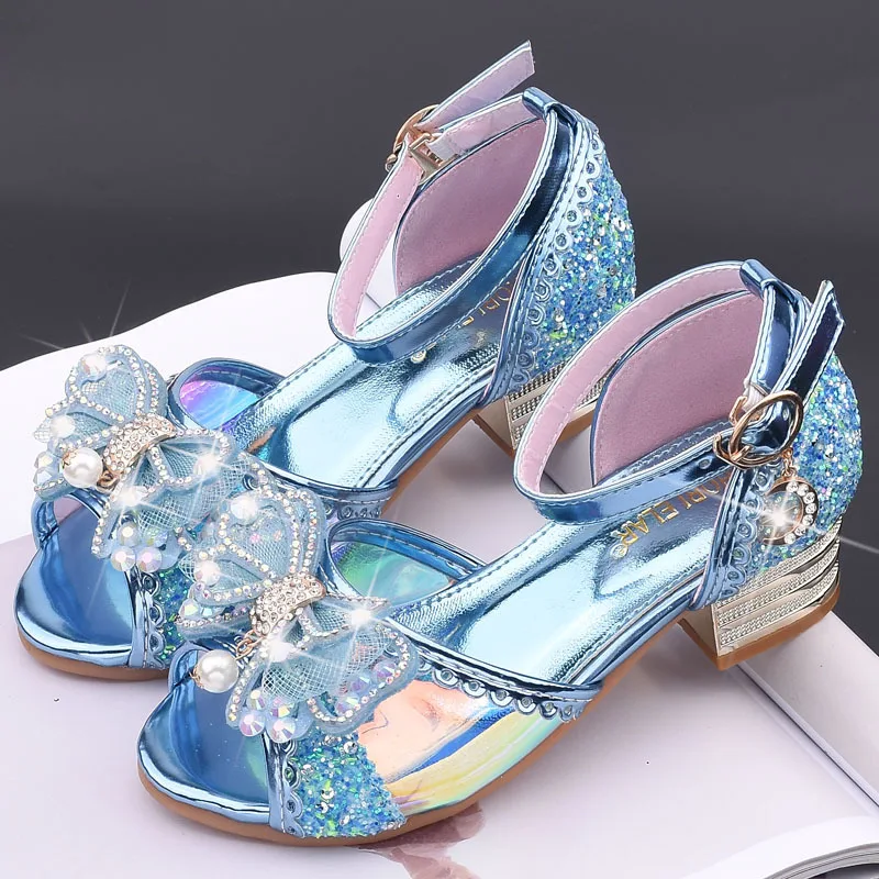 Child Girls elsa sandals Kids high Heel Bowtie Glitter shoes enfant Princess dance summer sandal Purple Wedding shoes
Child Girls elsa sandals Kids high Heel Bowtie Glitter shoes enfant Princess dance summer sandal Purple Wedding shoes