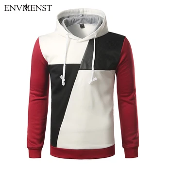 Envmenst Brand Clothing 2018 Spring Men's PU Leather Patchwork Pullover Hoodies Male Casual Hooded Sweatshirt Tracksuits Men
Envmenst Brand Clothing 2018 Spring Men's PU Leather Patchwork Pullover Hoodies Male Casual Hooded Sweatshirt Tracksuits Men