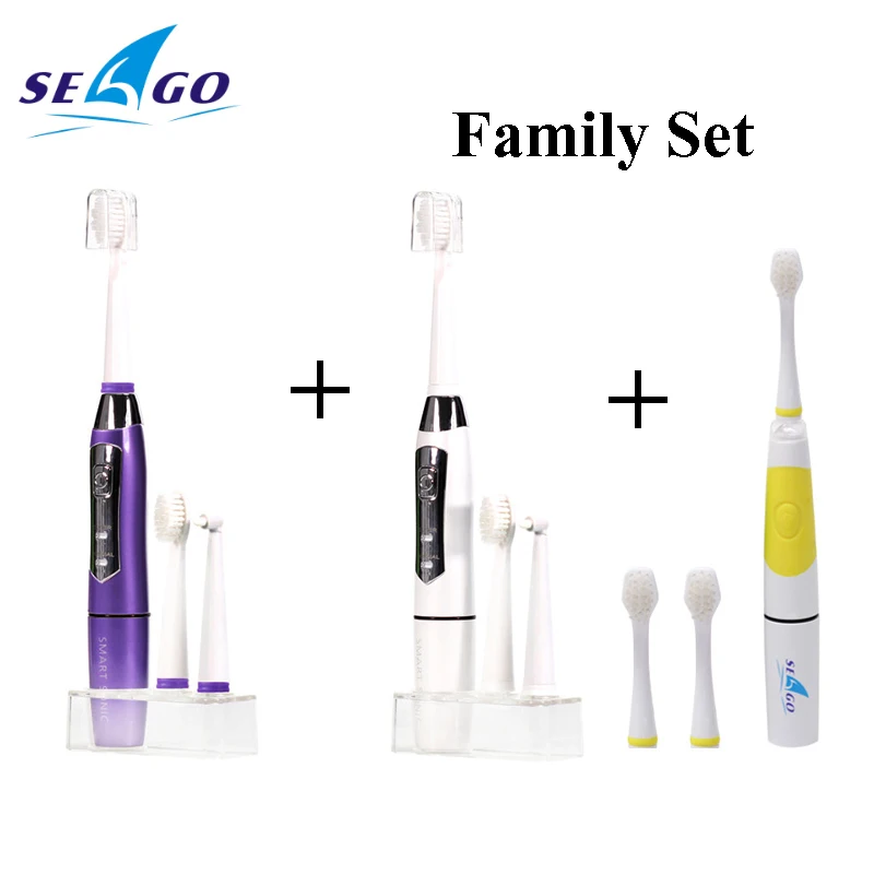 SEAGO Sonic Electric Toothbrush Family Battery Toothbrush SG910 and Kids Battery Tooth Brush LED Indicator Toothbrush SG918
SEAGO Sonic Electric Toothbrush Family Battery Toothbrush SG910 and Kids Battery Tooth Brush LED Indicator Toothbrush SG918