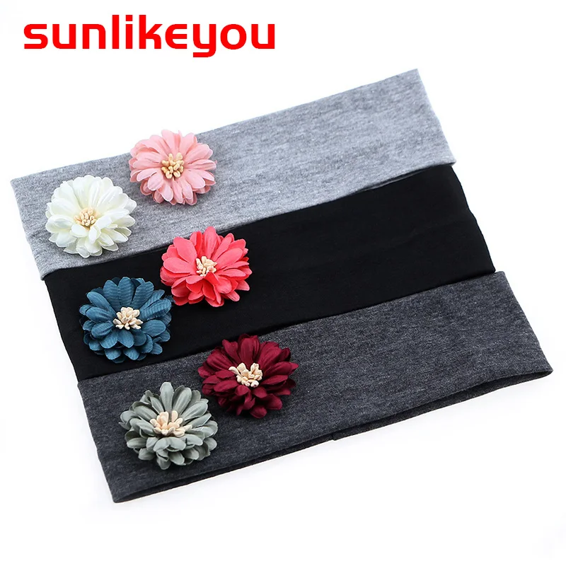 Sunlikeyou Popular 2019 Flower Hair Bands For Girls Cotton Soft Fabric Elastic Kids Girl Headband New Arrival DIY Headwear
Sunlikeyou Popular 2019 Flower Hair Bands For Girls Cotton Soft Fabric Elastic Kids Girl Headband New Arrival DIY Headwear