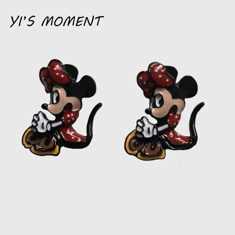 2019 new model birthday Gift Enamel Animal Jewelry Lovely Anime Minnie Mouse Stud Earrings Women Earing for kids
2019 new model birthday Gift Enamel Animal Jewelry Lovely Anime Minnie Mouse Stud Earrings Women Earing for kids