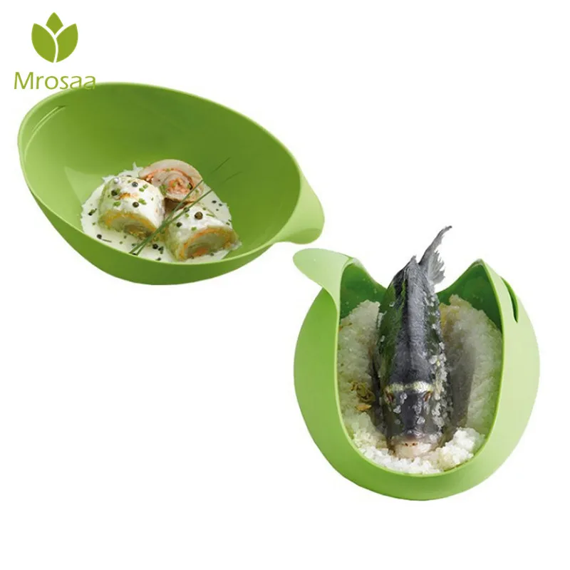 Silicone Steamed Fish Bowl Steamer Microwave Steaming Roast Food Oven Fish Kettle Poacher Cooker Food Vegetable Bowl Basket
Silicone Steamed Fish Bowl Steamer Microwave Steaming Roast Food Oven Fish Kettle Poacher Cooker Food Vegetable Bowl Basket