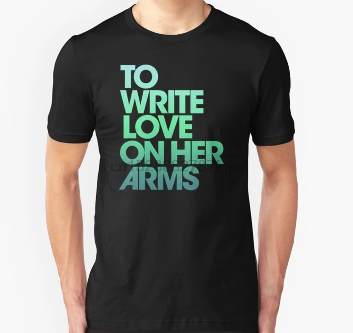 Men Short sleeve tshirt To Write Love On Her Arms MX240 Best Product T Shirt Women t-shirt
Men Short sleeve tshirt To Write Love On Her Arms MX240 Best Product T Shirt Women t-shirt