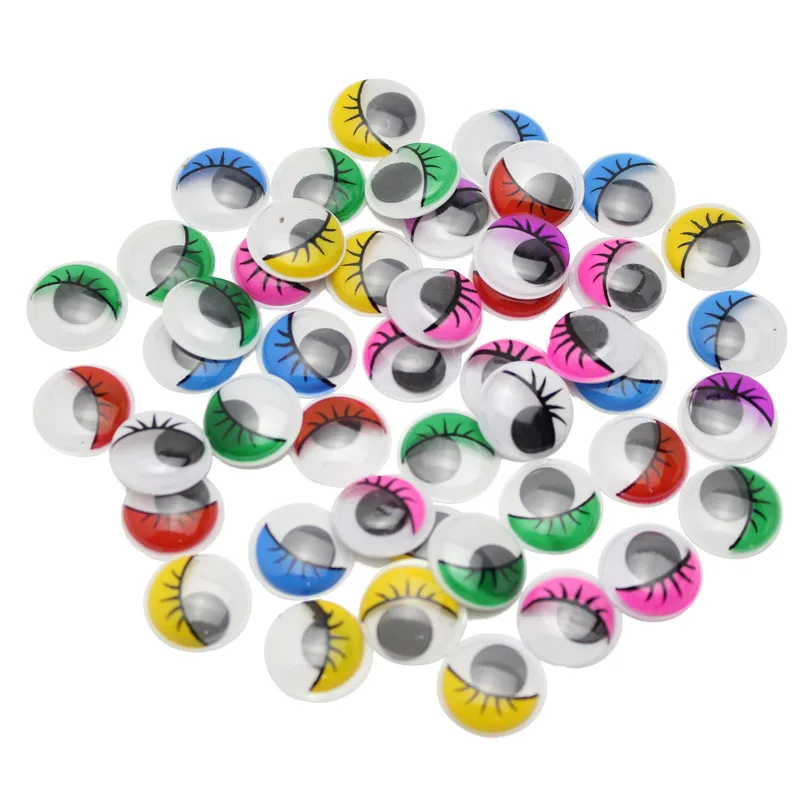 100pcs/lot 6,7,8mm Toy Garment Round Eyes With Eyelash Dolls Parts Plastic Wiggly Wobbly Googly Eye DIY Scrapbook Crafts LX623
100pcs/lot 6,7,8mm Toy Garment Round Eyes With Eyelash Dolls Parts Plastic Wiggly Wobbly Googly Eye DIY Scrapbook Crafts LX623