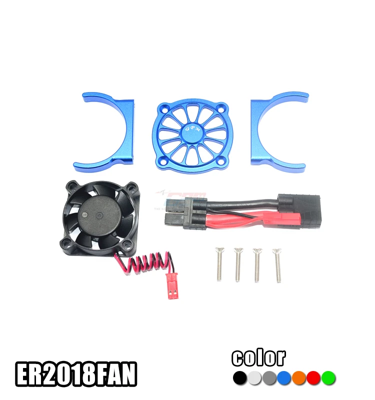 E-REVO 2.0 86086-4 ALLOY MOTOR HEATSINK WITH COOLING FAN-SET ER2018FAN | Игрушки и хобби