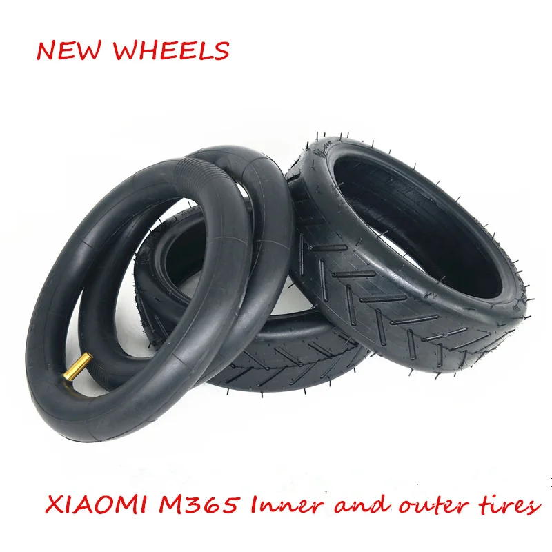 XIAOMI M365 electric scooter custom parts Front and rear wheels Inner and outer tires 8 1/2x2 increase thickness
XIAOMI M365 electric scooter custom parts Front and rear wheels Inner and outer tires 8 1/2x2 increase thickness