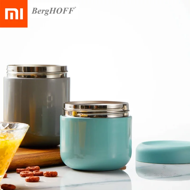 Xiaomi Mijia BergHOFF Heat Preservation Tank Food Grade 304 Stainless Steel High Efficiency Insulation Multi-purpose Mini Tank
Xiaomi Mijia BergHOFF Heat Preservation Tank Food Grade 304 Stainless Steel High Efficiency Insulation Multi-purpose Mini Tank