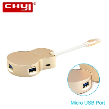 CHYI Multi 4 Port USB Hub 3.0 Luxurious Guitar Model USB Splitter With Micro USB 5V Power Port For Macbook Laptop PC Accessories
CHYI Multi 4 Port USB Hub 3.0 Luxurious Guitar Model USB Splitter With Micro USB 5V Power Port For Macbook Laptop PC Accessories