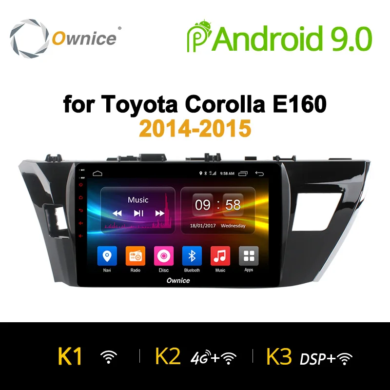 Ownice Android 9.0 360 Panorama DSP k3 k5 k6 Car Radio GPS 4GB+64GB For Toyota corolla E160 Levin 2013 2014 2015 - 2018 4G SPDIF
Ownice Android 9.0 360 Panorama DSP k3 k5 k6 Car Radio GPS 4GB+64GB For Toyota corolla E160 Levin 2013 2014 2015 - 2018 4G SPDIF