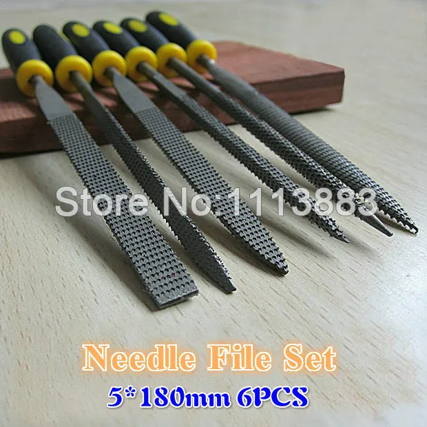 6PCS/SET 5*180mm Combination Woodworking Needle File Set Kit Repair Metal Wood Carving Hobby Tools Flat Square Round Half File
6PCS/SET 5*180mm Combination Woodworking Needle File Set Kit Repair Metal Wood Carving Hobby Tools Flat Square Round Half File