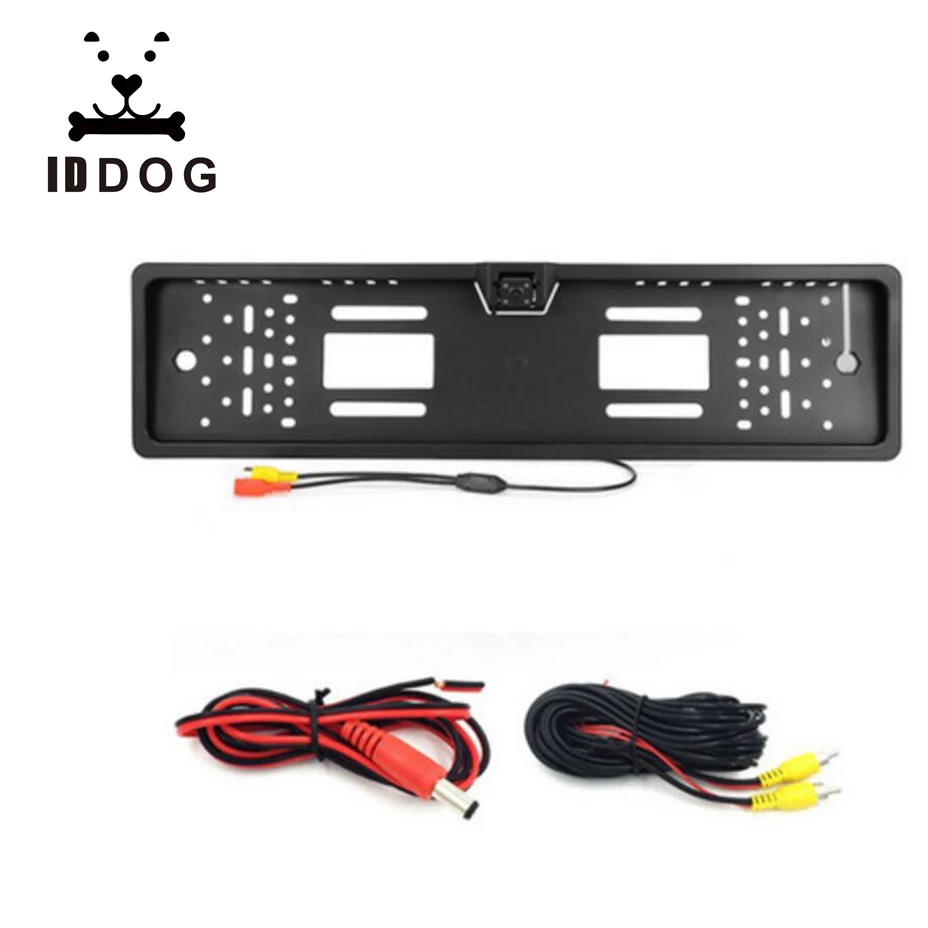 IDDOG CCD HD car rear view camera backup reverse Universal camera European License Plate Frame night vision with LED camera
IDDOG CCD HD car rear view camera backup reverse Universal camera European License Plate Frame night vision with LED camera
