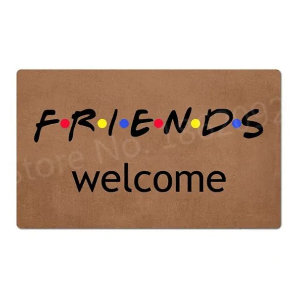 Funny Friends TV Welcome Doormat Rug Carpet Modern Friends TV Show Home Decoration Gifts Cool Floor Entrance Door Mat Non Slip
Funny Friends TV Welcome Doormat Rug Carpet Modern Friends TV Show Home Decoration Gifts Cool Floor Entrance Door Mat Non Slip