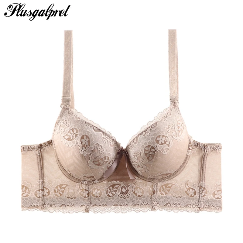 Plusgalpret Padded Push UpThick Cup Bra B C Cup Sexy Women Underwear Brassiere Side Breast Gather Bras Intimate Lace Lingerie
Plusgalpret Padded Push UpThick Cup Bra B C Cup Sexy Women Underwear Brassiere Side Breast Gather Bras Intimate Lace Lingerie