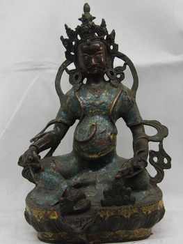 USPS to USA S0505 11 Tibet Temple Old Copper Cloisonne God of wealth Yellow Jambhala Buddha Statue
USPS to USA S0505 11 Tibet Temple Old Copper Cloisonne God of wealth Yellow Jambhala Buddha Statue