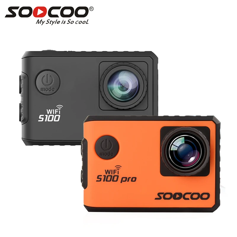 SOOCOO S100 S100PRO 4K UHD Wifi Sport 2" Screen Gyro GPS Action Camera ( Optional: Voice Control Tonch screen , Remote control)
SOOCOO S100 S100PRO 4K UHD Wifi Sport 2" Screen Gyro GPS Action Camera ( Optional: Voice Control Tonch screen , Remote control)