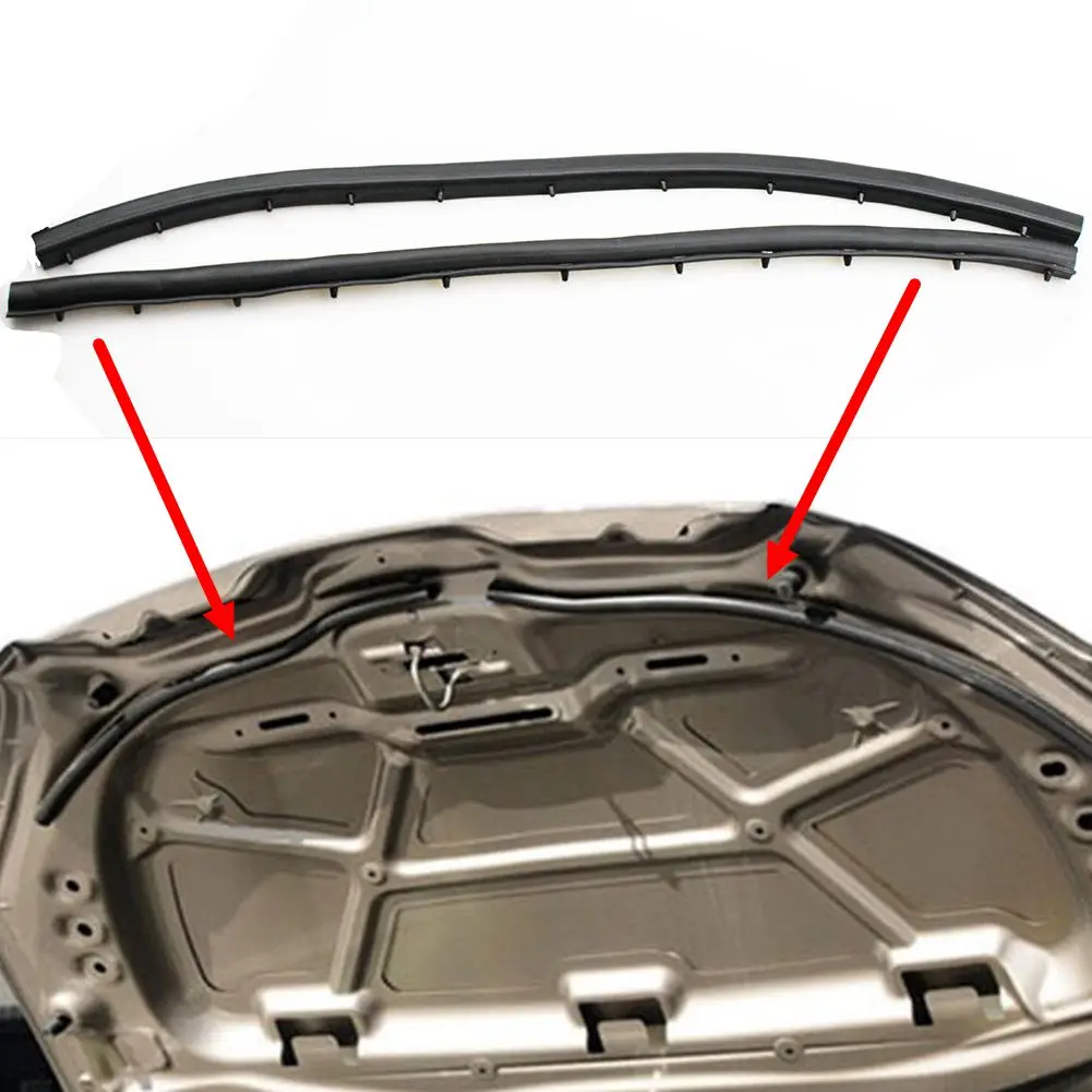 LARBLL 2Pcs/Set Front Engine Hood Sound-proof Seal Strip for Peugeot 301 2014-2016 For Citroen Elysee
LARBLL 2Pcs/Set Front Engine Hood Sound-proof Seal Strip for Peugeot 301 2014-2016 For Citroen Elysee