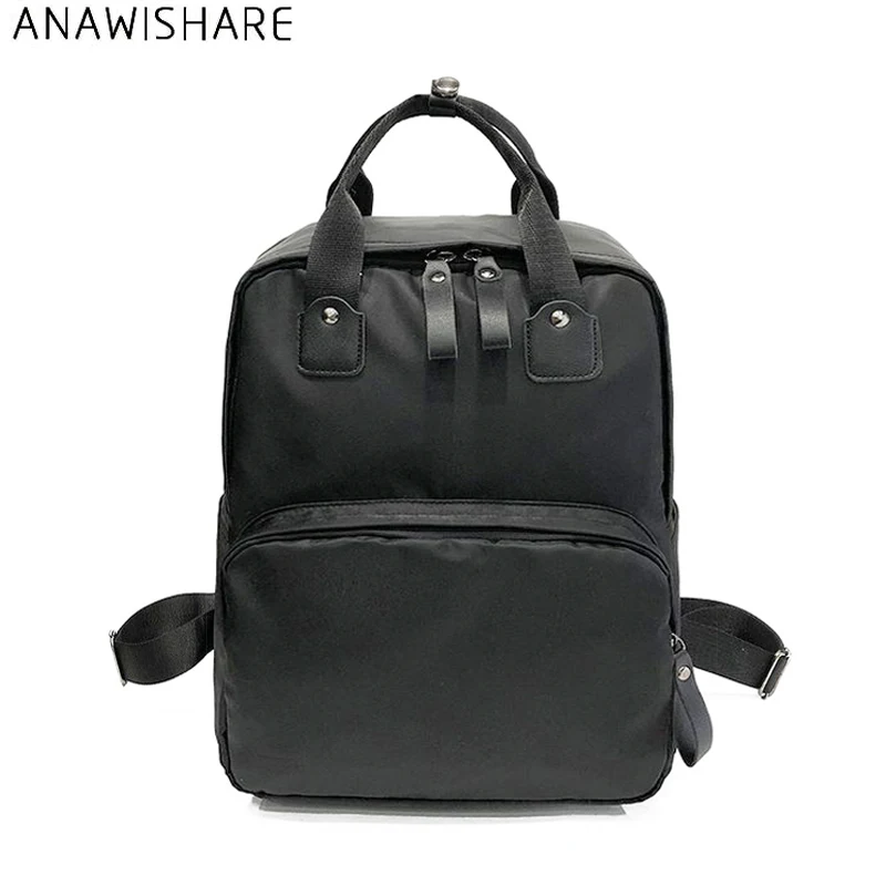 ANAWISHARE Women Backpack Nylon Waterproof School Bags For Teenage Girls Large Backpacks Bookbags Schoolbag Mochila Feminina
ANAWISHARE Women Backpack Nylon Waterproof School Bags For Teenage Girls Large Backpacks Bookbags Schoolbag Mochila Feminina
