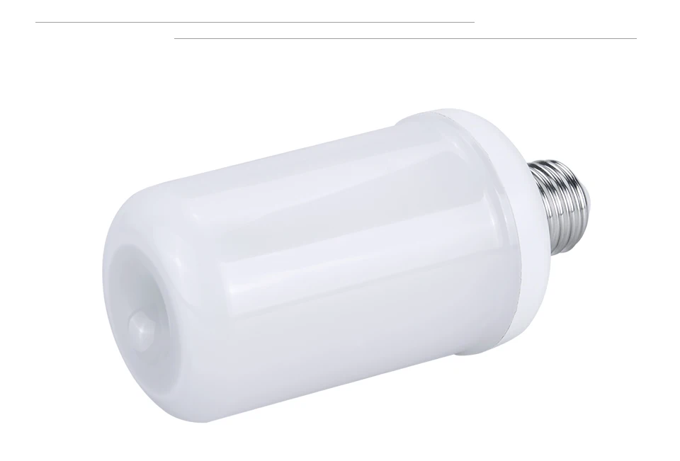 99 LEDs E27 Flame Lamps 9W 85-265V 4 Modes Ampoule LED Flame Effect Light Bulb Flickering Emulation Fire Light YellowBlue Flame (11)