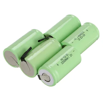High quality ! 6 pcs Sub C SC battery 1.2V 2200 mAh Ni-Cd NiCd Rechargeable Battery 4.25CM*2.2CM Batteries -green color
High quality ! 6 pcs Sub C SC battery 1.2V 2200 mAh Ni-Cd NiCd Rechargeable Battery 4.25CM*2.2CM Batteries -green color