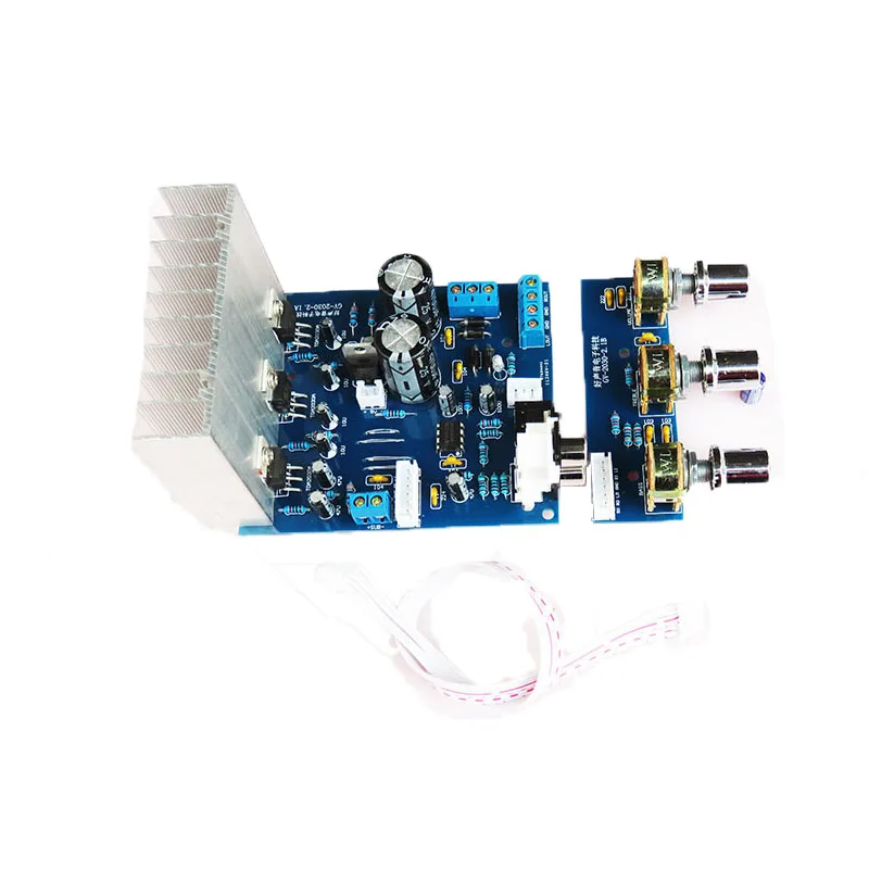 TDA2030A overweight bass 2.1 power amplifier board 3-channel finished subwoofer button
TDA2030A overweight bass 2.1 power amplifier board 3-channel finished subwoofer button