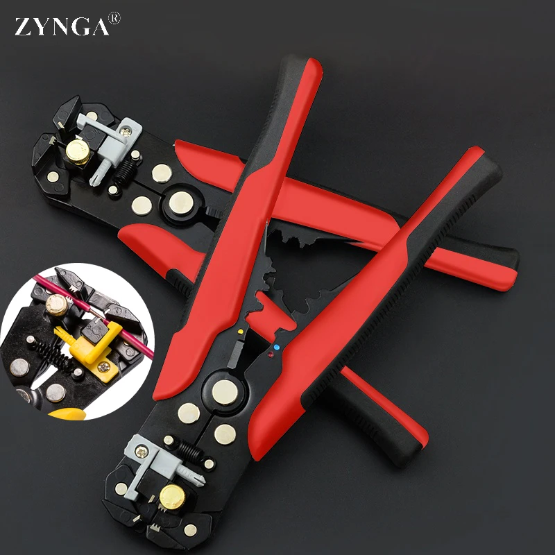 Cable Wire Stripper Cutter Crimper Automatic Multifunctional Crimping Stripping Plier Tools adjustable Cable Stripper Plier
Cable Wire Stripper Cutter Crimper Automatic Multifunctional Crimping Stripping Plier Tools adjustable Cable Stripper Plier