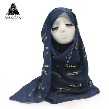 Solid viscose scarf with Gold Flower print scarves high quality muslim women hijab wraps shawl 10pcs/lot Fast Shipping 18 Colors
Solid viscose scarf with Gold Flower print scarves high quality muslim women hijab wraps shawl 10pcs/lot Fast Shipping 18 Colors