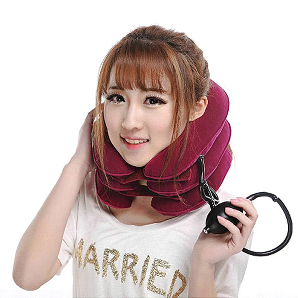 Inflatable Neck Traction Stretcher Air Cervical Massager Brace Support Cushion for Back Shoulder Neck Pain Health Care
Inflatable Neck Traction Stretcher Air Cervical Massager Brace Support Cushion for Back Shoulder Neck Pain Health Care