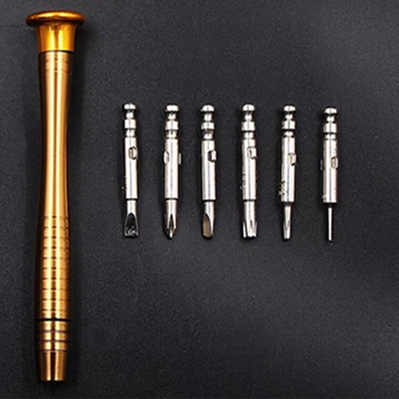 Mobile Phone Repair Tool Handle Screwdriver Bit Set For Xiaomi Tablet iPhone Samsung HTC Sony (6)