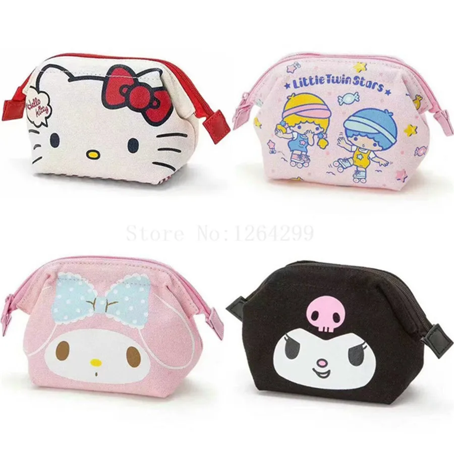 New My Melody Little Twin Stars Cinnamoroll PomPom Purin Kuromi Gudetama Girls Kids Mini Canvas Coin Purse Bags For Children
New My Melody Little Twin Stars Cinnamoroll PomPom Purin Kuromi Gudetama Girls Kids Mini Canvas Coin Purse Bags For Children