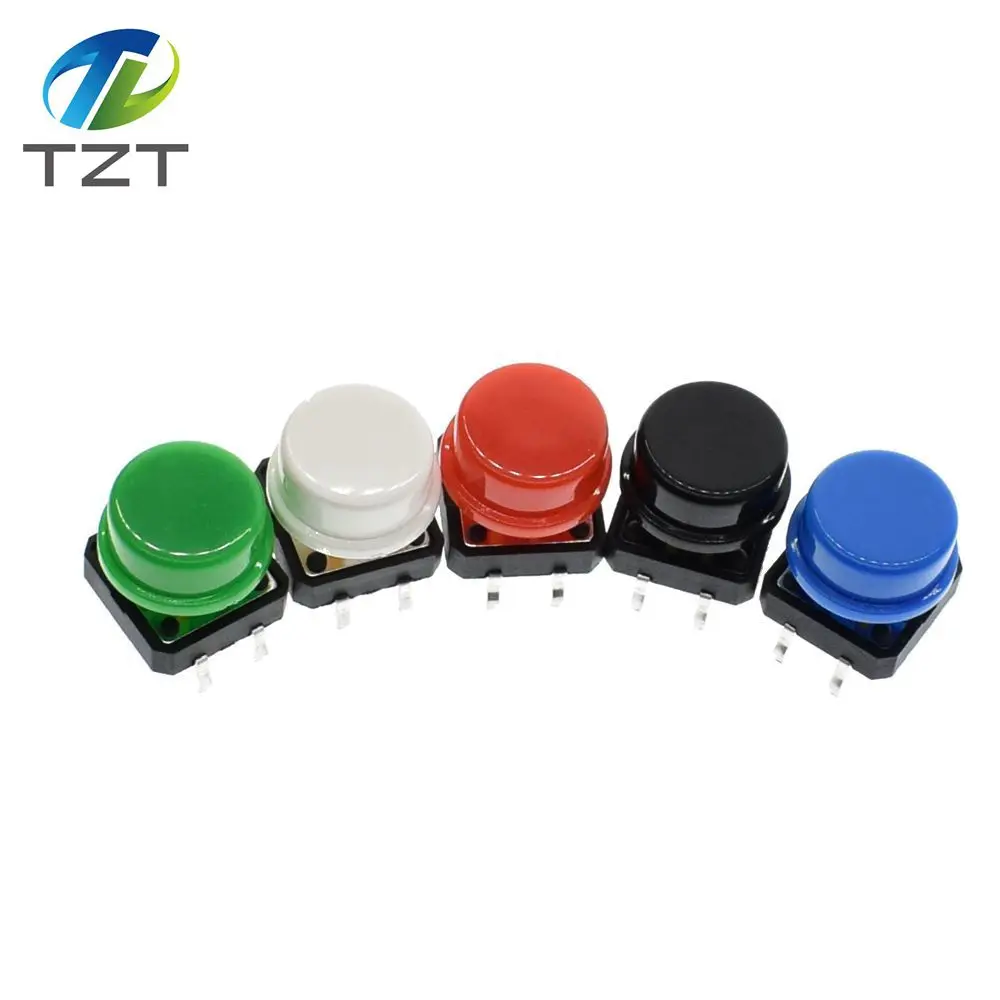 25PCS 12X12MM Big key module Big button module Light touch switch module with hat High level output for arduino usb
25PCS 12X12MM Big key module Big button module Light touch switch module with hat High level output for arduino usb