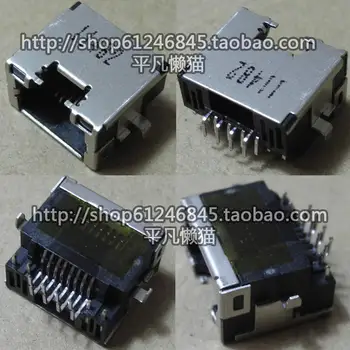 Free shipping For the original notebook NIC interface RJ45 network port 12-pin light with 116
Free shipping For the original notebook NIC interface RJ45 network port 12-pin light with 116
