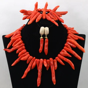 African Coral Jewelry Necklace Set Chunky African Coral Beads Necklace Set 2017 Bridal Jewellery Set Free Shipping CNR435
African Coral Jewelry Necklace Set Chunky African Coral Beads Necklace Set 2017 Bridal Jewellery Set Free Shipping CNR435