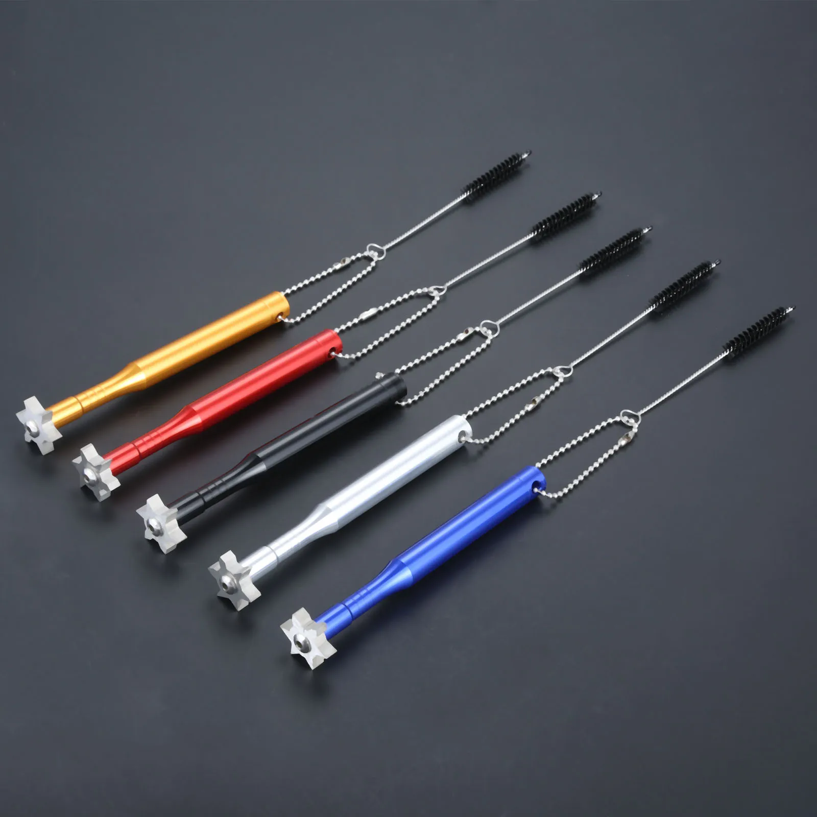 1Pc Metal 6 Blade Golf Iron & Wedge Golf Club Face Grooved Clean Tool Sharpener Cleaner With Brush For V U Square Grooving Tool
1Pc Metal 6 Blade Golf Iron & Wedge Golf Club Face Grooved Clean Tool Sharpener Cleaner With Brush For V U Square Grooving Tool