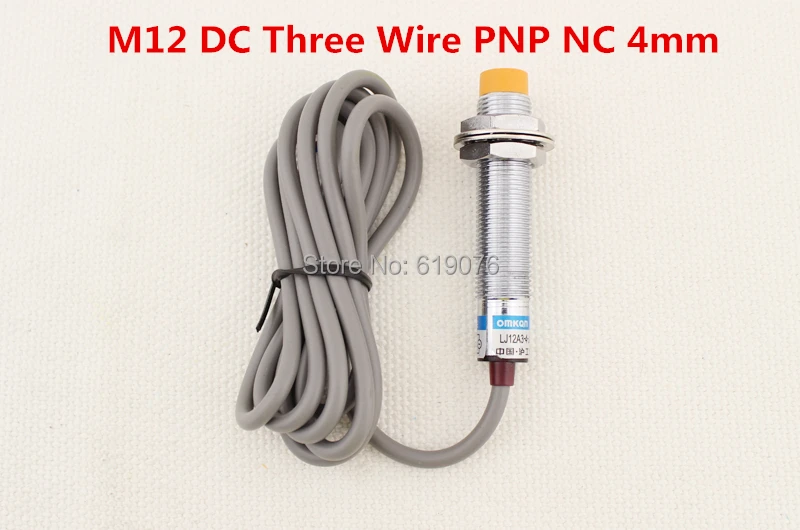 5Pcs M12 DC Three Wire PNP NC 4mm distance measuring Inductive proximity switch sensor LJ12A3-4-Z/AY
5Pcs M12 DC Three Wire PNP NC 4mm distance measuring Inductive proximity switch sensor LJ12A3-4-Z/AY