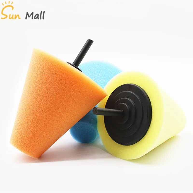 Burnishing car Automotive Foam Sponge Polishing Cone Shaped Buffing Pads For Car Wheel Hub Care Metal Pad Soft Type
Burnishing car Automotive Foam Sponge Polishing Cone Shaped Buffing Pads For Car Wheel Hub Care Metal Pad Soft Type