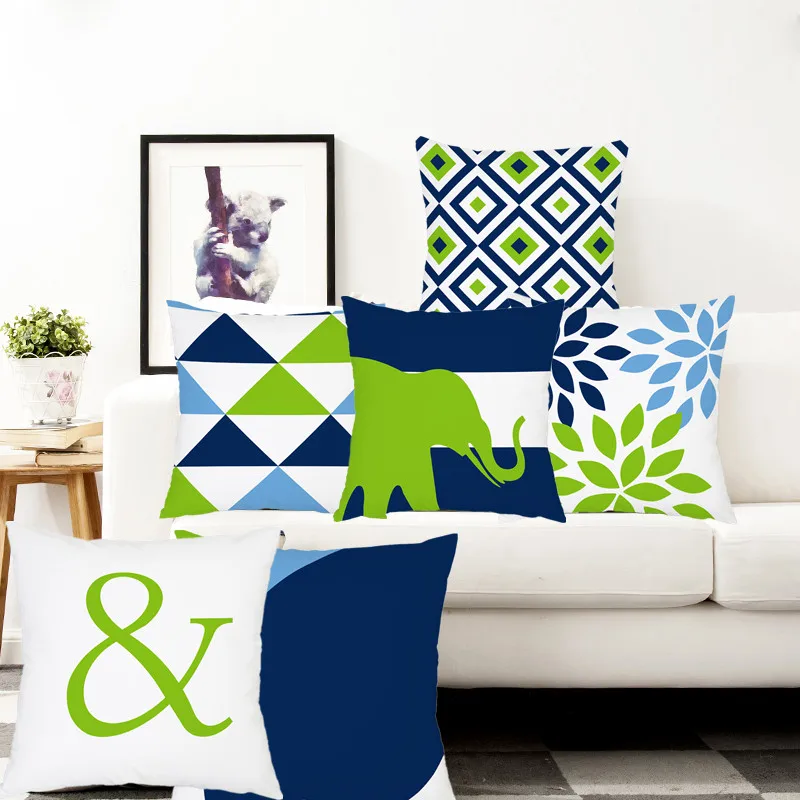 Supersoft Velvet Cushion Cover Home Decor Blue Green Geometric Pillow Cover Pillowcase Sofa 45X45CM Decorative Pillows Case
Supersoft Velvet Cushion Cover Home Decor Blue Green Geometric Pillow Cover Pillowcase Sofa 45X45CM Decorative Pillows Case