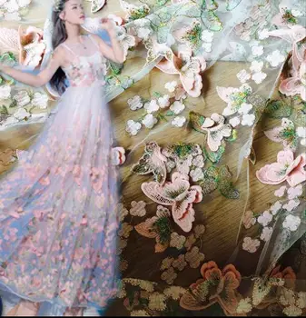 5 style 3D mesh yarn butterfly applique embroidery Water soluble dresses lace fabric skirt wedding DIY thin patches fabric A028
5 style 3D mesh yarn butterfly applique embroidery Water soluble dresses lace fabric skirt wedding DIY thin patches fabric A028