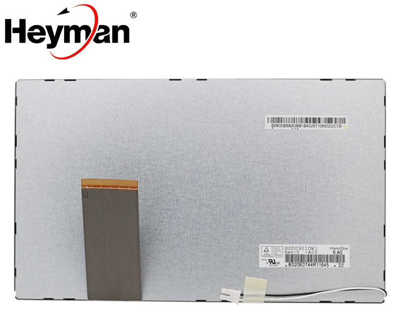 Heyman 9 inch HSD090IDW1-A00 LCD screen car Display and 211*126mm 4-wire resistive touch screen Car navigation DVD LCD
Heyman 9 inch HSD090IDW1-A00 LCD screen car Display and 211*126mm 4-wire resistive touch screen Car navigation DVD LCD