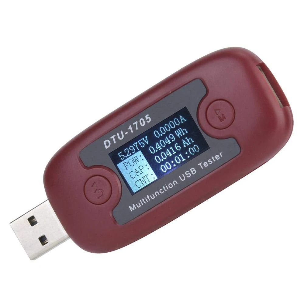 DTU1705 High Accuracy LCD display Multifunction USB Current Capacity Voltage Tester Current Meter Monitor Tool Ammeter
DTU1705 High Accuracy LCD display Multifunction USB Current Capacity Voltage Tester Current Meter Monitor Tool Ammeter