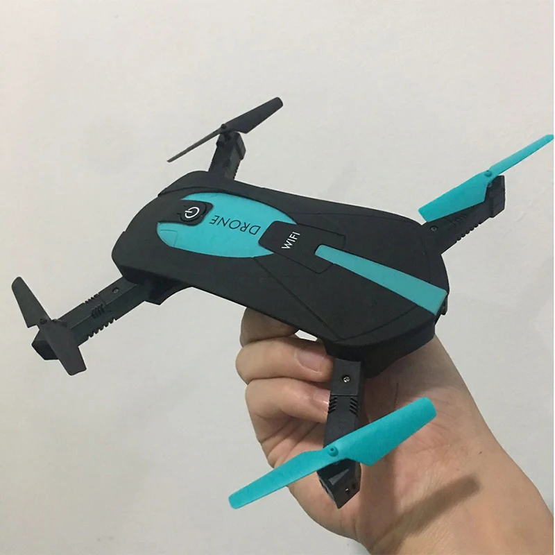 

JY018 ELFIE WiFi FPV Quadcopter Mini Foldable Selfie Drone RC Drones with 2MP Camera HD FPV Professional H37 720P RC Helicopter