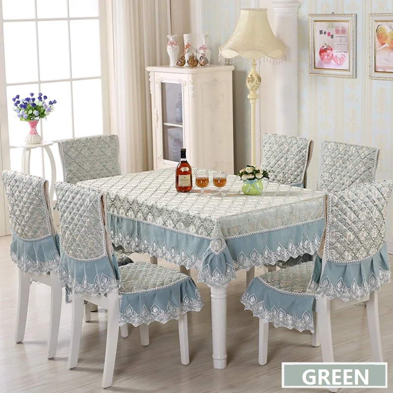 Luxury Jacquard Fabric Lace Tablecloth for Kitchen Coffee Tea Table Cover Dining Party Banquet Decor Tablecloths Chair Cover Set
Luxury Jacquard Fabric Lace Tablecloth for Kitchen Coffee Tea Table Cover Dining Party Banquet Decor Tablecloths Chair Cover Set