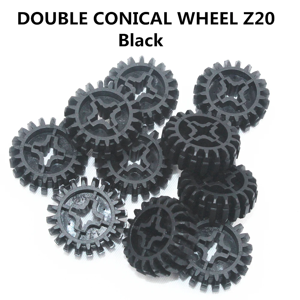 Self-Locking Bricks free creation of toy Technic DOUBLE CONICAL WHEEL Z20 10Pcs compatible with Lego NOC6093977
Self-Locking Bricks free creation of toy Technic DOUBLE CONICAL WHEEL Z20 10Pcs compatible with Lego NOC6093977