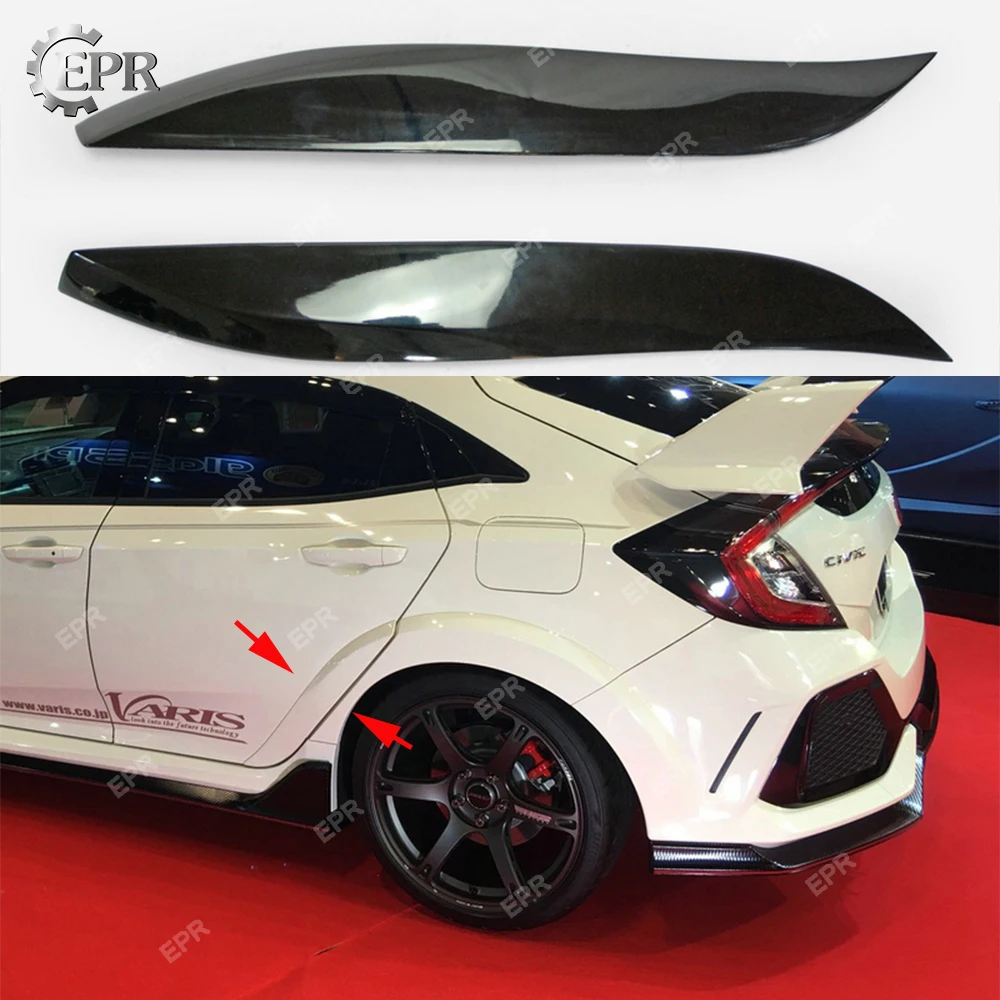 For Honda Civic 5Dr Type R FK8 VRSAR1 FRP Glass Fiber Rear Fender Trim Tuning Part For Civic FK8 Fiberglass Fender Add to(2017+)
For Honda Civic 5Dr Type R FK8 VRSAR1 FRP Glass Fiber Rear Fender Trim Tuning Part For Civic FK8 Fiberglass Fender Add to(2017+)