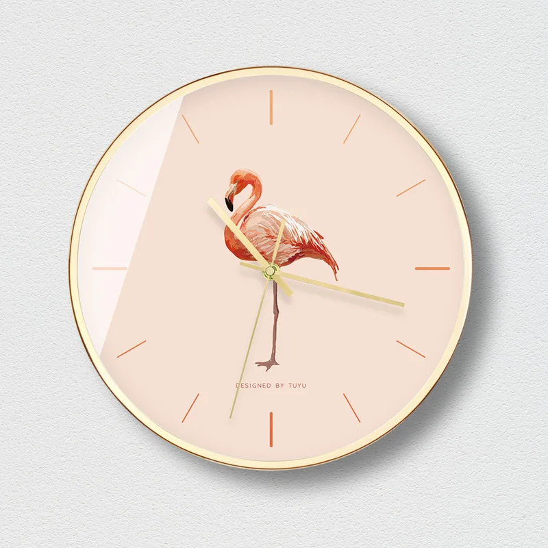 Extremely contracted art vogue is flowery outside golden frame is baked lacquer craft decorates wall clock contemporary and sO28
Extremely contracted art vogue is flowery outside golden frame is baked lacquer craft decorates wall clock contemporary and sO28