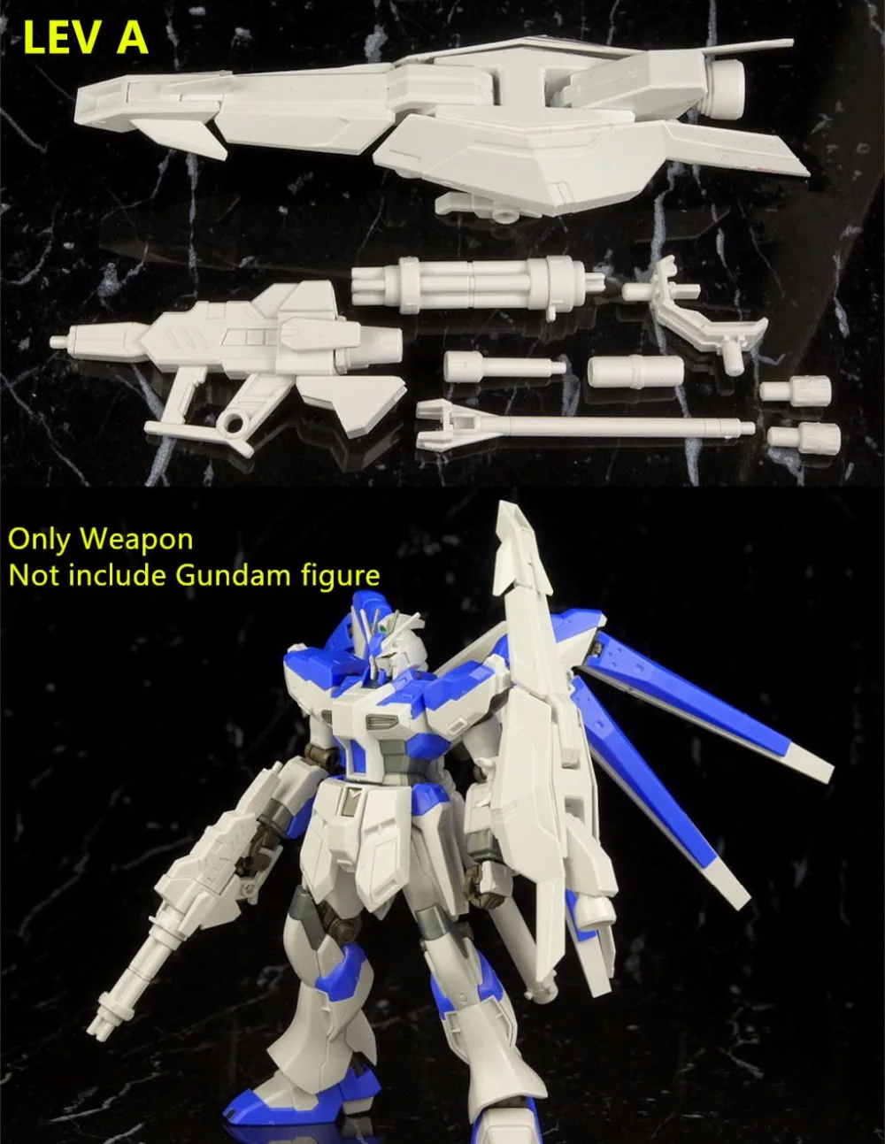 JOKER Amazing Weapon LEV A or LEV D for Bandai 1/144 HG RG RX-93-v2 Hi-v Gundam model
JOKER Amazing Weapon LEV A or LEV D for Bandai 1/144 HG RG RX-93-v2 Hi-v Gundam model