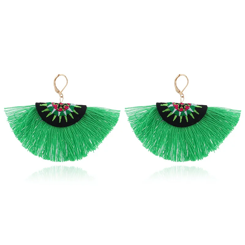 New Fashion Fan Tassel Drop Earrings Bohemia Ethnic Vintage Fringed Hanging Dangles Earring for Women Statement Jewelry
New Fashion Fan Tassel Drop Earrings Bohemia Ethnic Vintage Fringed Hanging Dangles Earring for Women Statement Jewelry