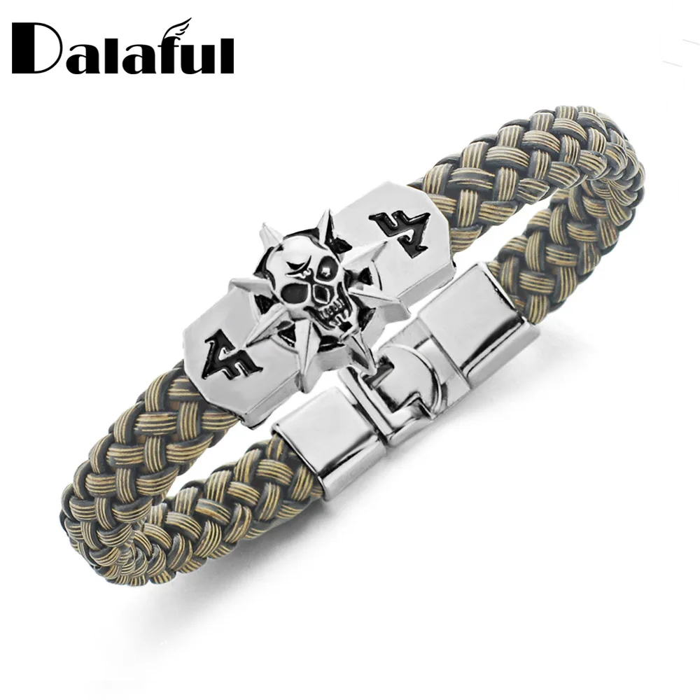 Game Extensions Unique Cross Fire CF Replica PU Leather Skeleton Skull Alloy Buckle Cuff Bracelet Bangle S249
Game Extensions Unique Cross Fire CF Replica PU Leather Skeleton Skull Alloy Buckle Cuff Bracelet Bangle S249