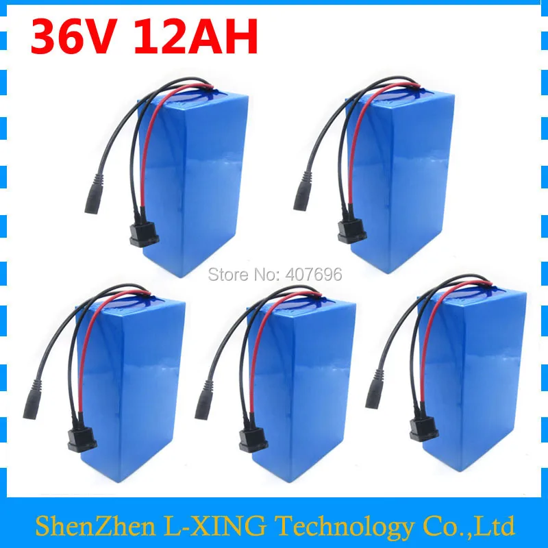 500W 36V 12AH battery 36V Electric bike battery 12ah 36v battery use 15A BMS 2A Charger Free customs fee 5PCS Wholesale
500W 36V 12AH battery 36V Electric bike battery 12ah 36v battery use 15A BMS 2A Charger Free customs fee 5PCS Wholesale