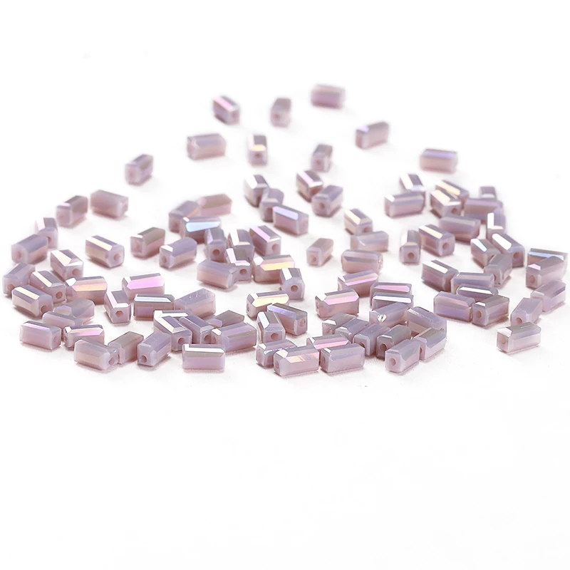Purple Charms Glass Loose Beads AB 50pcs 2*4mm Austria Crystal Crystal BeadsAustria Crystal Square-shape Loose Beads C3
Purple Charms Glass Loose Beads AB 50pcs 2*4mm Austria Crystal Crystal BeadsAustria Crystal Square-shape Loose Beads C3