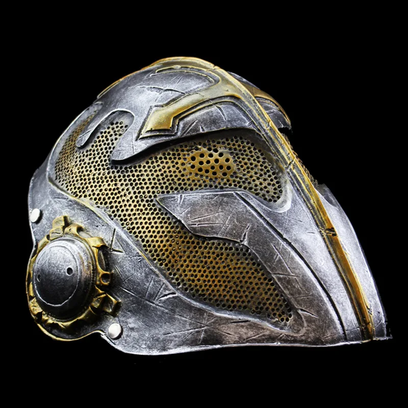 Collector's edition film templar theme cos mask Halloween resin protective dance masks
Collector's edition film templar theme cos mask Halloween resin protective dance masks